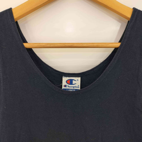 チャンピオン Champion 90s USA製 コットン フロントロゴプリント タンクトップ メンズ import:L